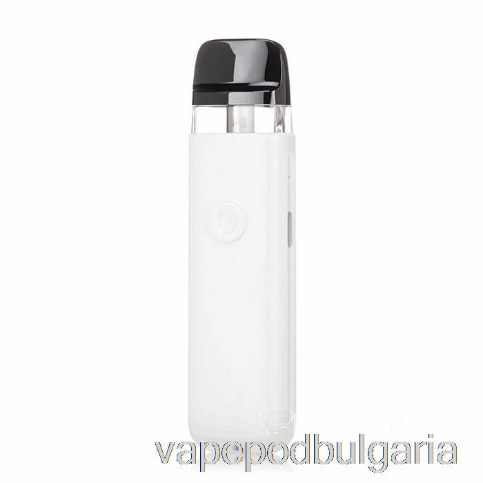 Vape 10000 Дръпки Voopoo Vinci Q Pod System Ceramic White